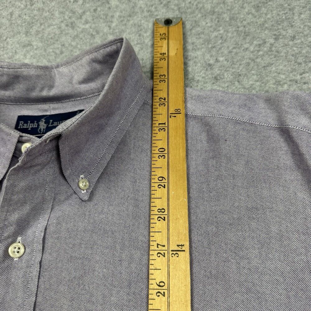 Vintage Polo Ralph Lauren Yarmouth Shirt‎ Men's 16.5 33 Button Down Flesh Pony - Picture 6 of 8